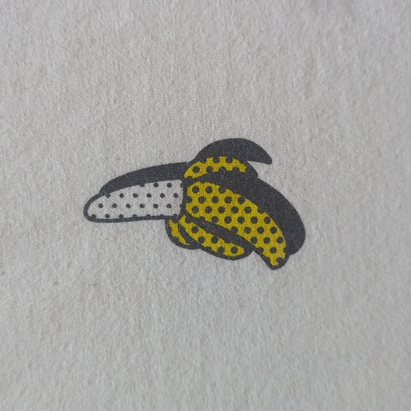 Rebels&Nomads. Unisex Banana Pop-Art Graphic Tee Shirt. Size Small. - Picture 2 of 7